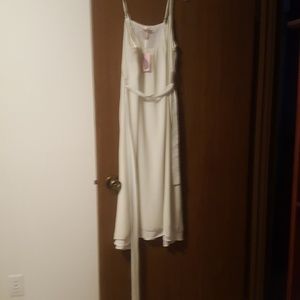 Lime light green summer dress